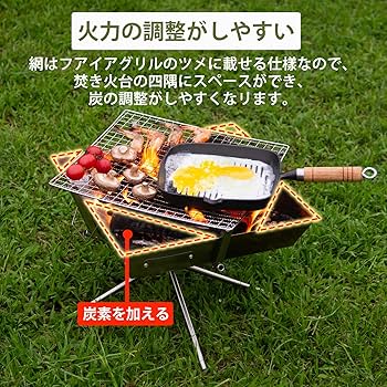 焚き火台セット BBQ 収納バッグ付 3種類の焚火台収納バッグセット | takumijapan